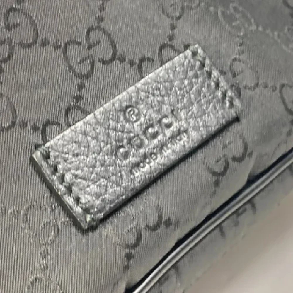 Gucci Vintage Pre-owned Canvas gucci-bags Black Heren