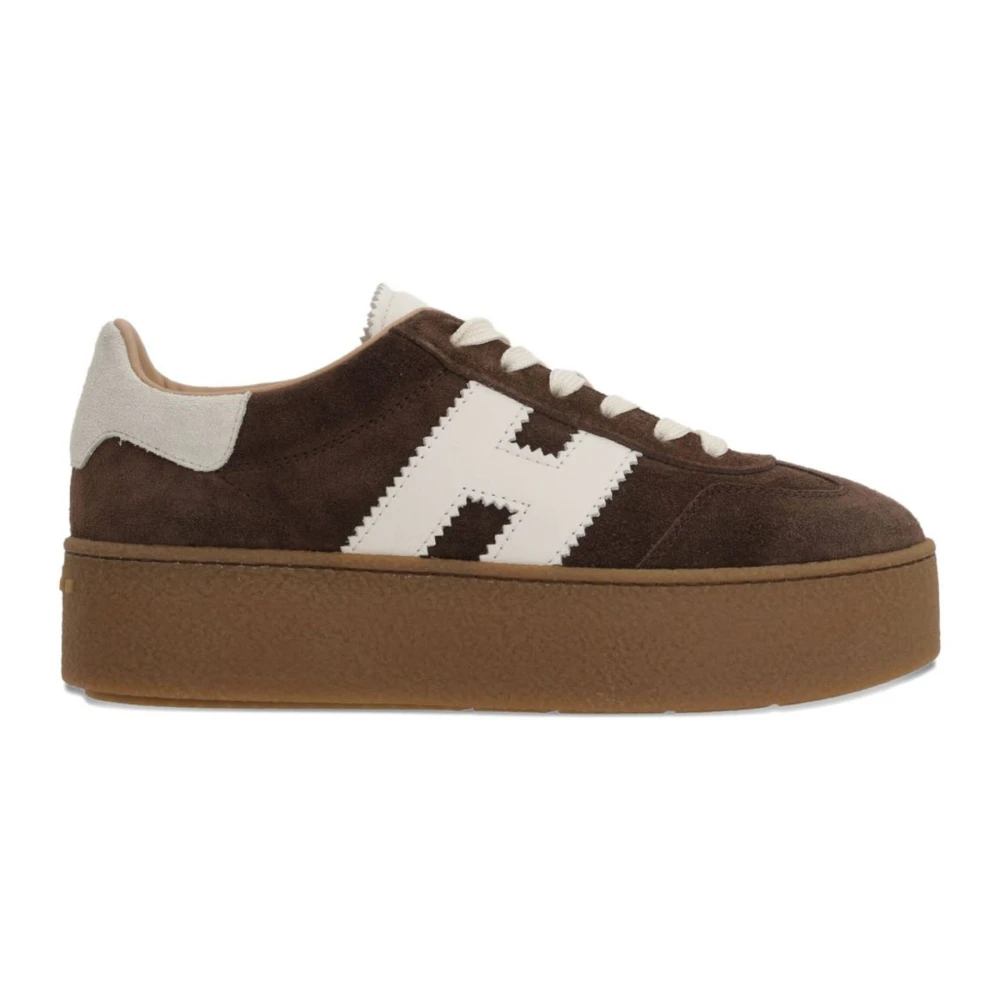 Hogan Cool H698 Dames Schoenen Bruin