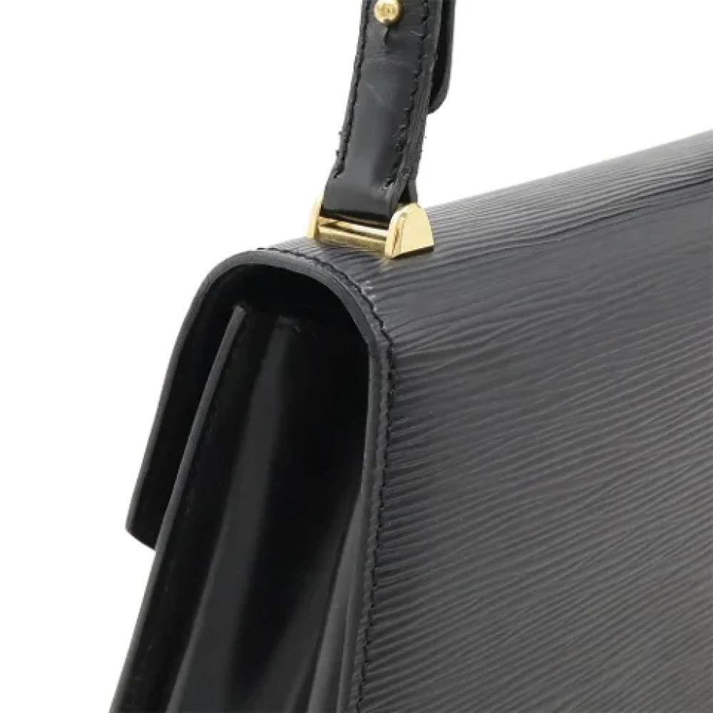 Louis Vuitton Vintage Pre-owned Leather handbags Black Dames