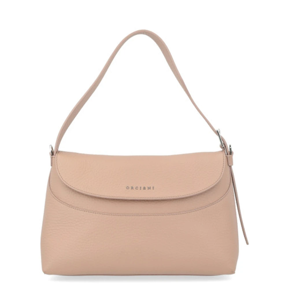 Orciani Zachte Cameo Handtas Brown Dames