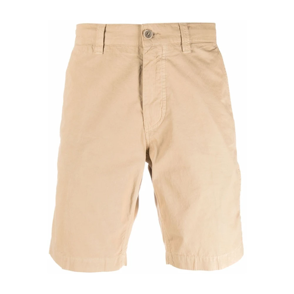 Aspesi Bruine Casual Shorts voor Mannen Beige Heren