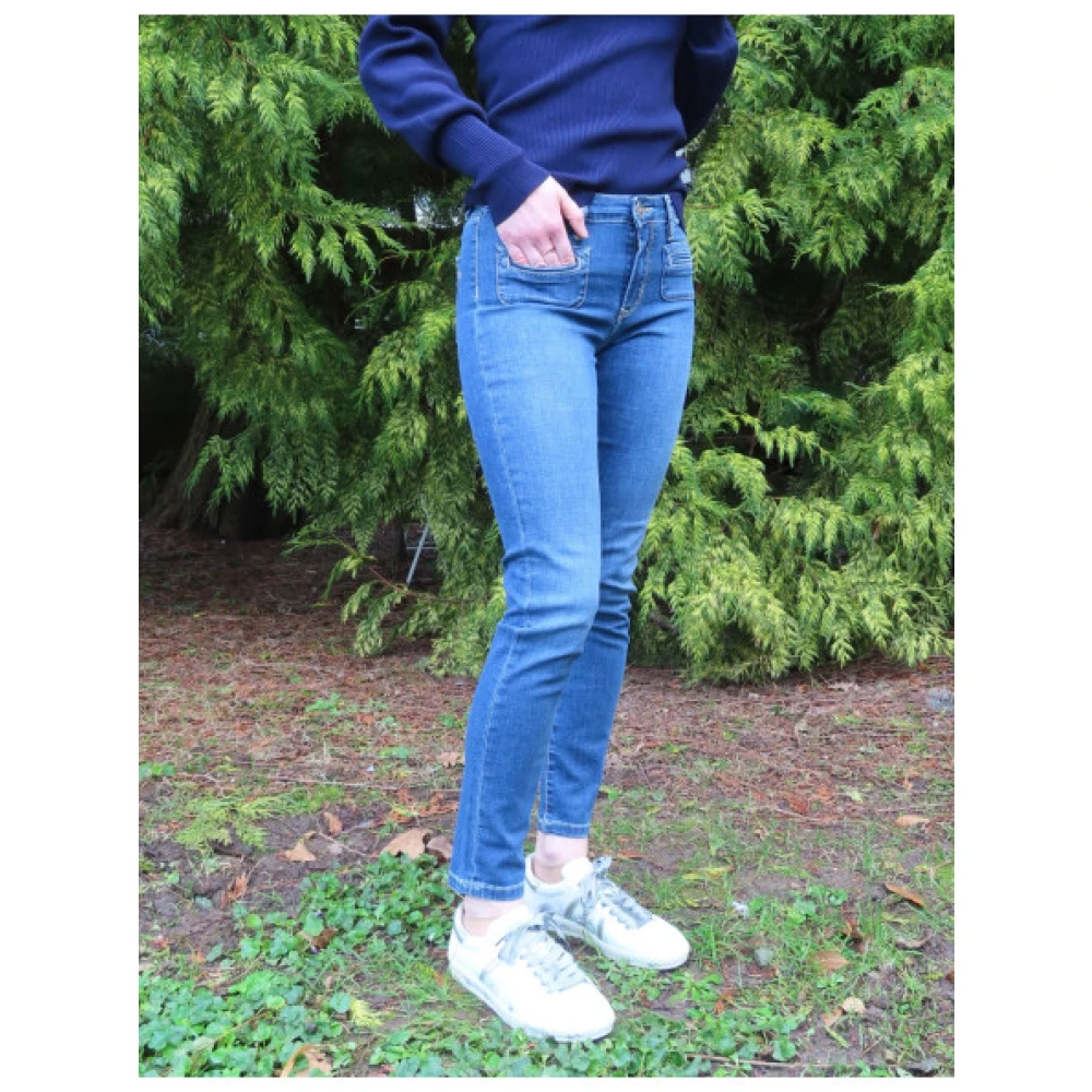 Islow Clara Slim Jeans Blue Dames