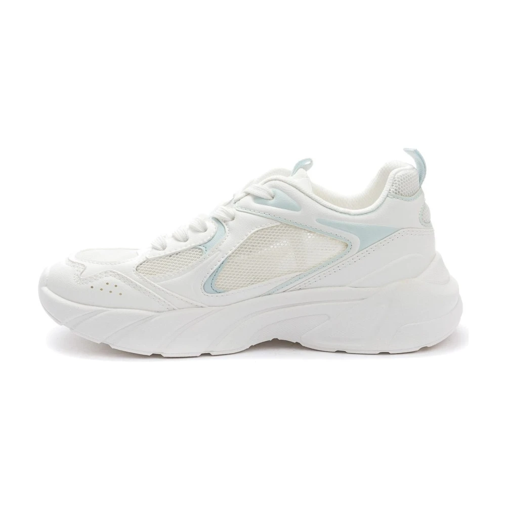 Keddo Casual Closed Sneakers Dames Schoenen Wit