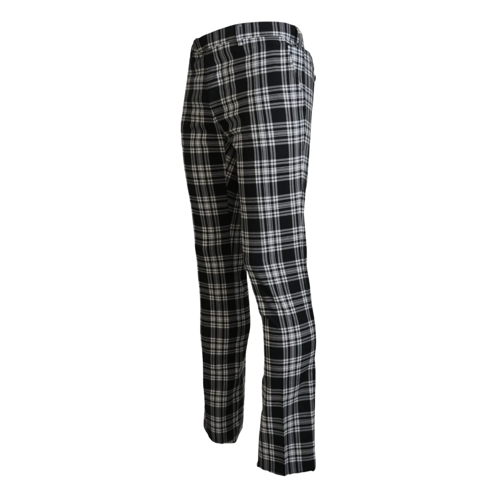 Bencivenga Elegante Zwarte Katoenen Herenbroek Black Heren