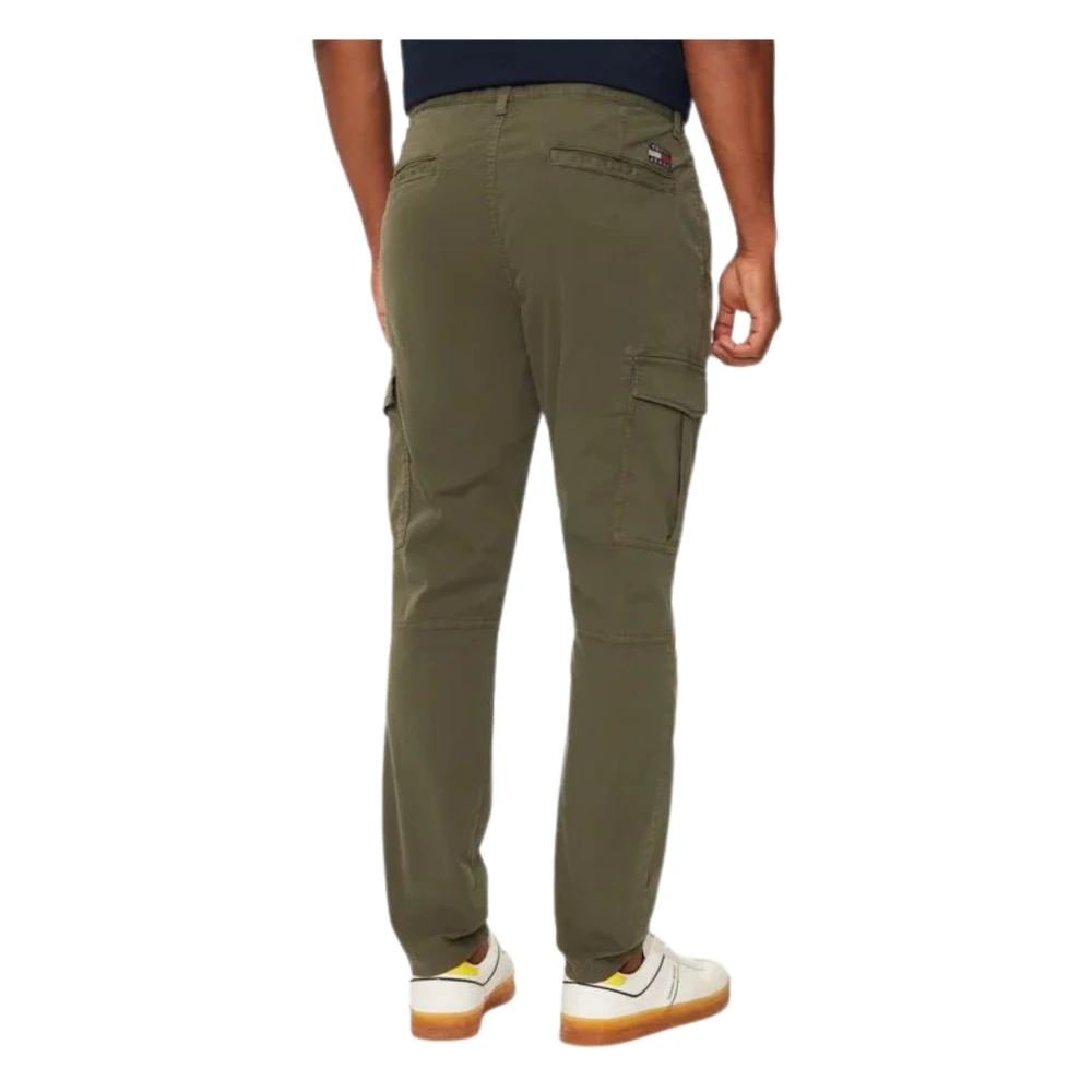 Tommy Hilfiger Groene Austin-broek met rits Green Heren