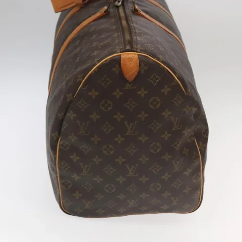 Louis Vuitton Vintage Pre-owned Canvas travel-bags Brown Dames