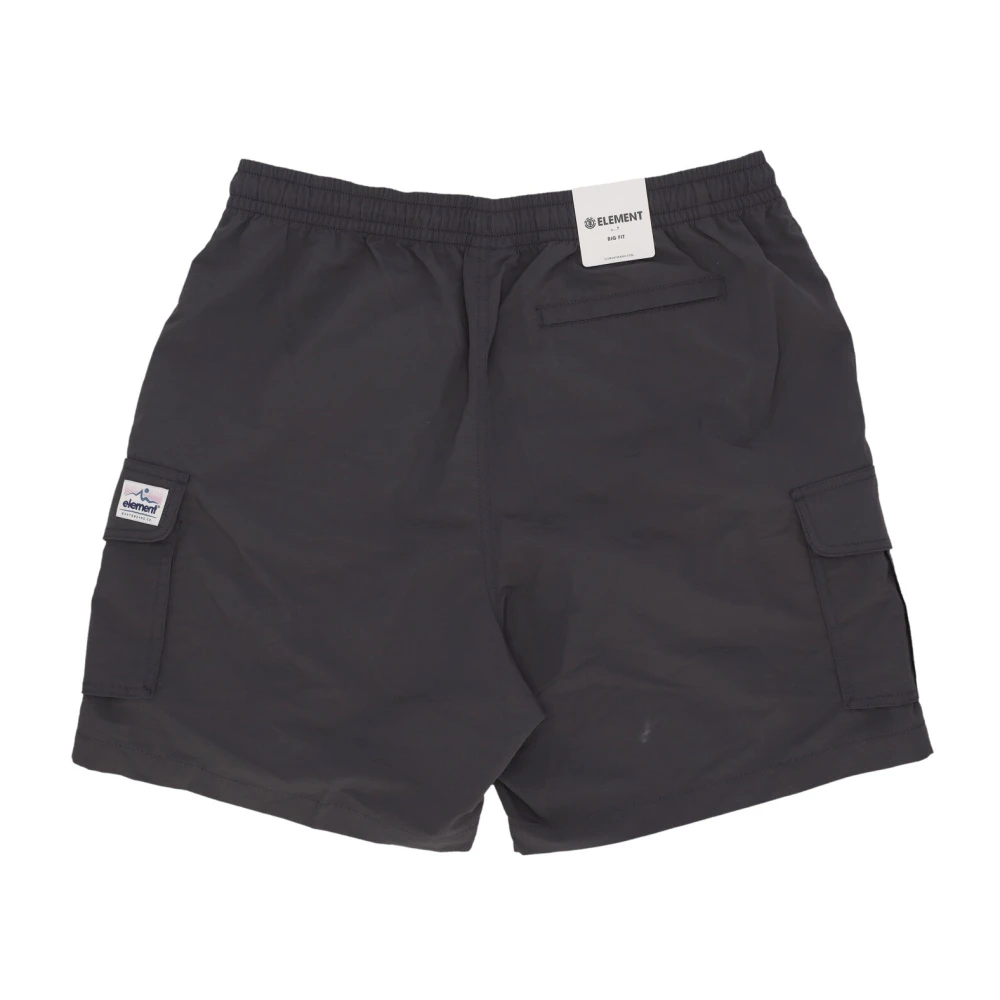 Element Cargo Shorts Off Black Heren