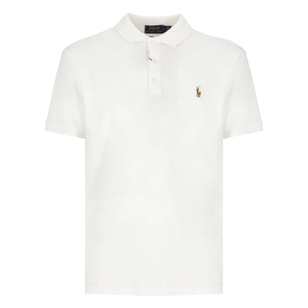 Ralph Lauren Herr Vit Toppar S, Polo Shirts