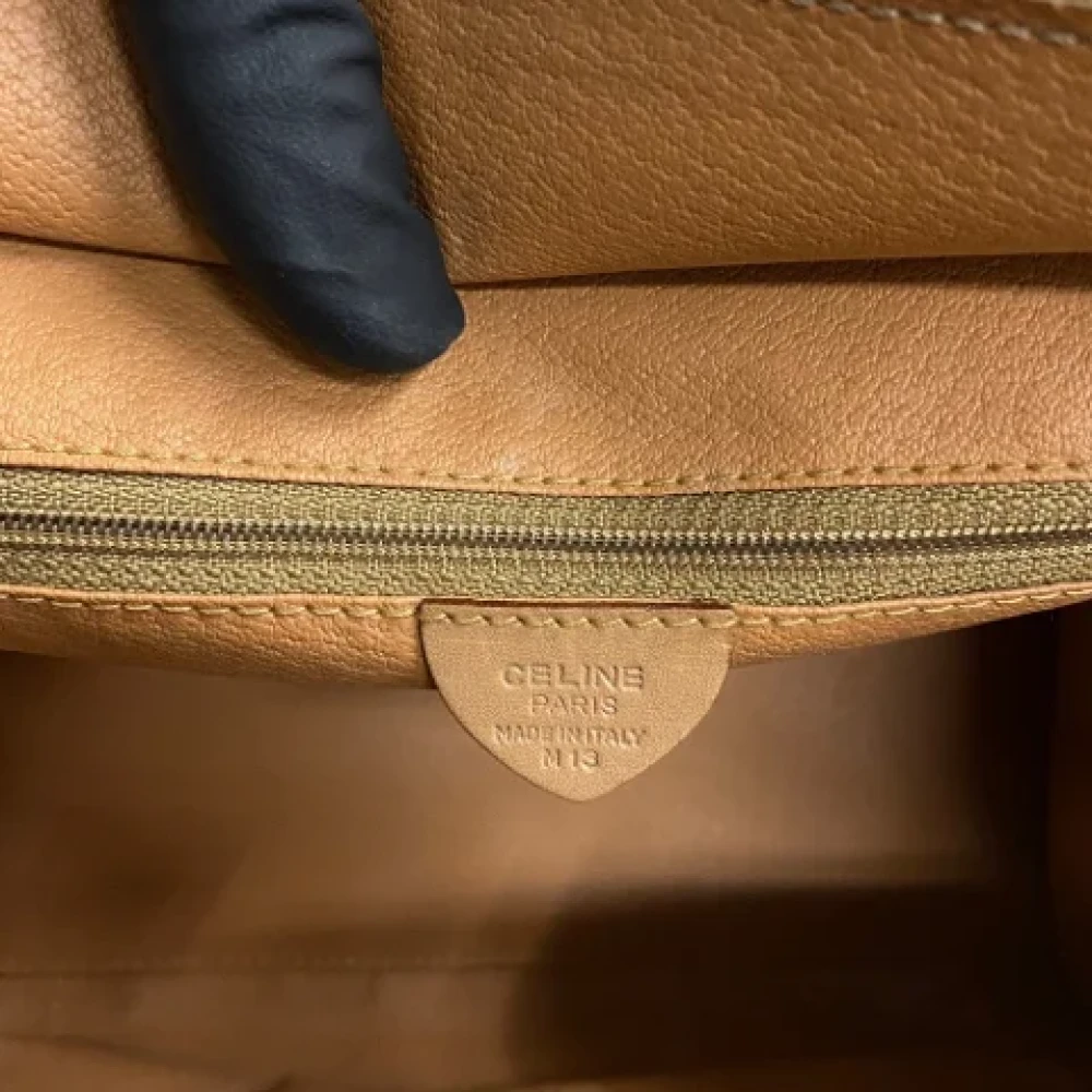 Celine Vintage Pre-owned Canvas celine-bags Brown Dames