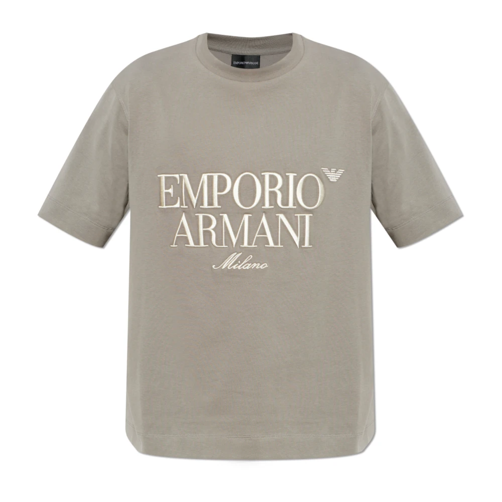 Emporio Armani Uomo Grigio Top, 2XL, New,