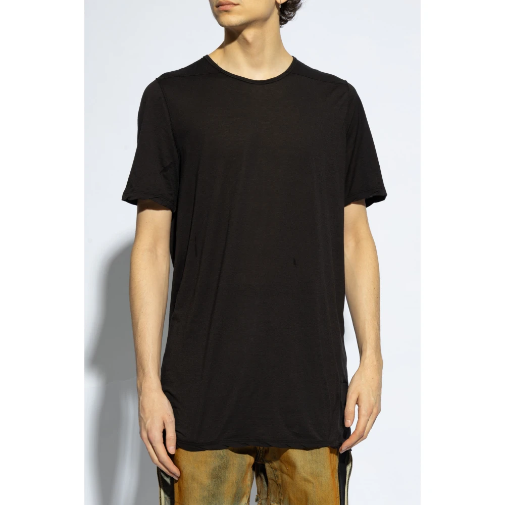 Rick Owens Level T-shirt Black Heren