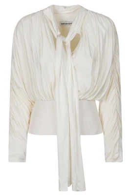 Slips-necktopp i jersey