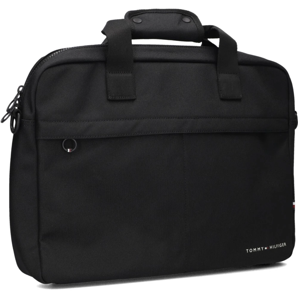 Tommy Hilfiger Stijlvolle TH Element Computer Laptoptas Black Heren