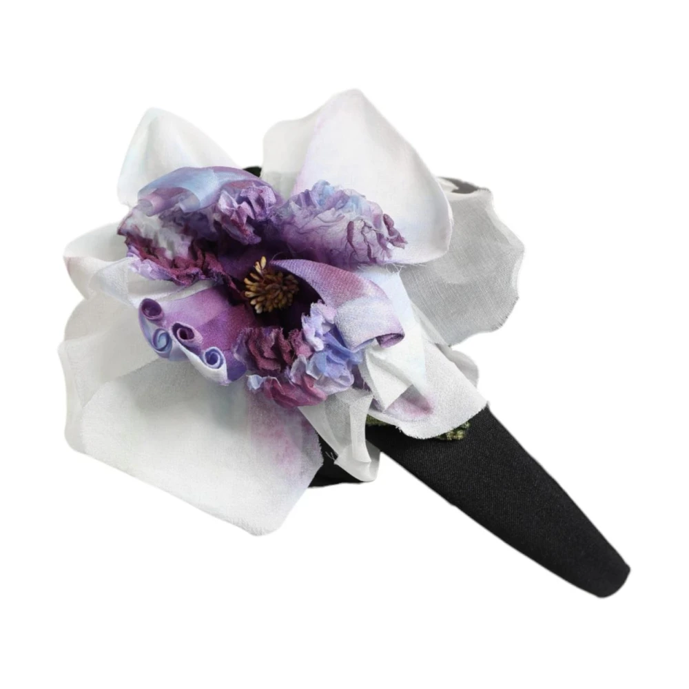 Dolce & Gabbana Floral Silk Headband Accessory - Female - Accessories - Multicolor - One Size - Accessories - Image 2