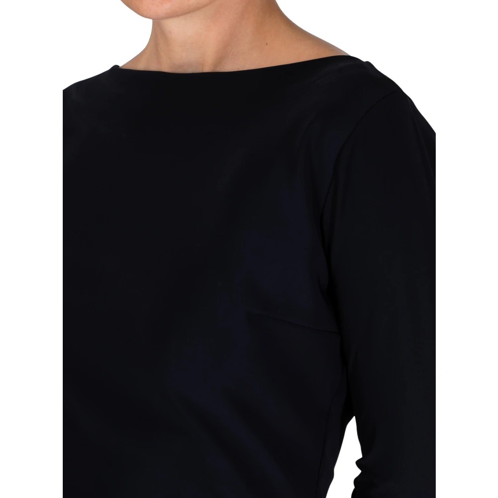 Chiara Boni Stretch Jersey Jurk Black Dames