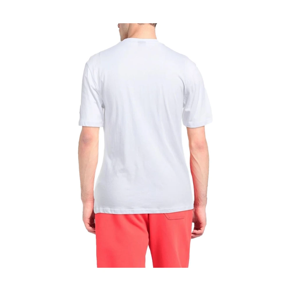 North Sails Elegant Logo T-shirt van wit katoen White Heren