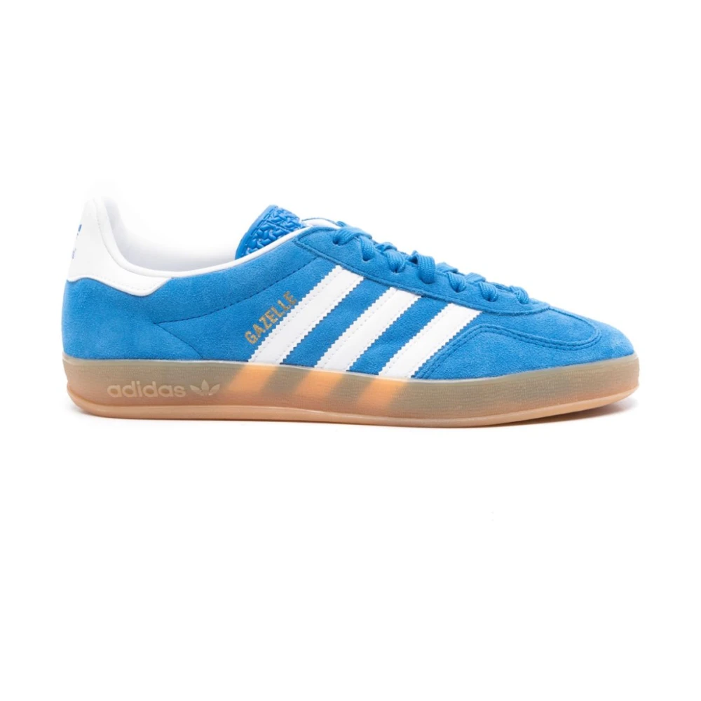 Adidas Men's Blue Gazelle Indoor - Skateboarding - 10 Uk - Sport