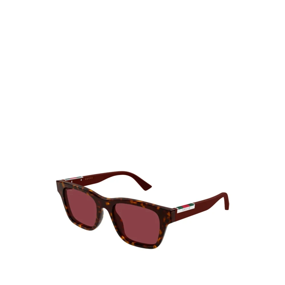Gucci Men's Brown Sunglasses, 52 Mm, Square Frame Sunglasses