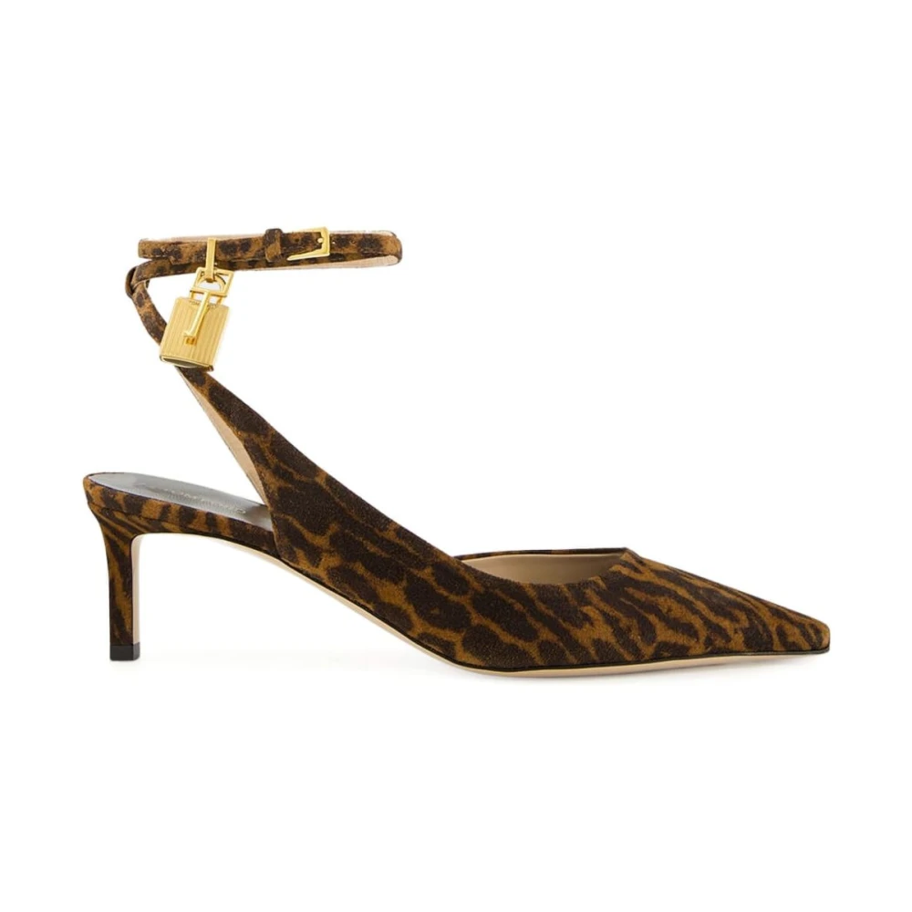 Tom Ford Women's Brown Pumps, 4 Uk, With Heel Pump