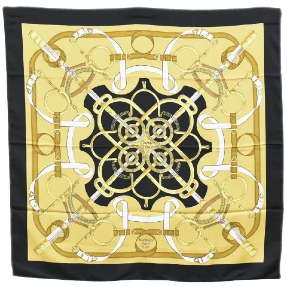 Pre-owned > Pre-owned Accessories > Pre-owned Scarves - - Hermès Vintage - Modalova