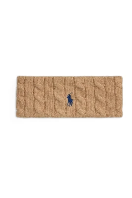 Ribbstickad pannband