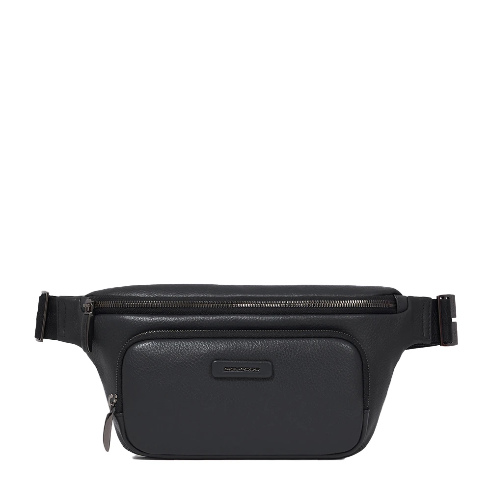 Piquadro Men's Black Bum Bag - Bum Bags - One Size - Bags