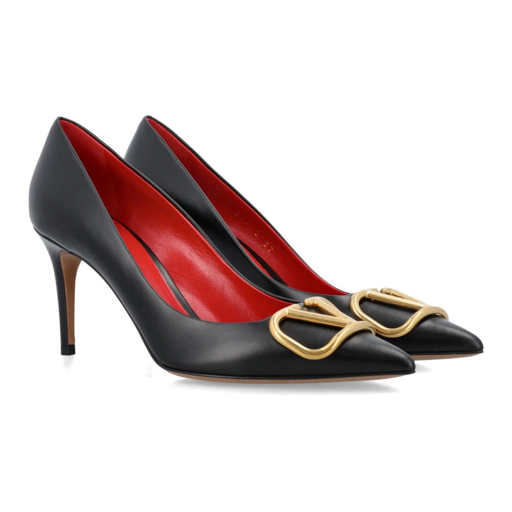 Valentino Garavani Vlogo Signature Pumps Black Dames