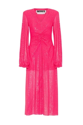 Sequin Midi Klänning
