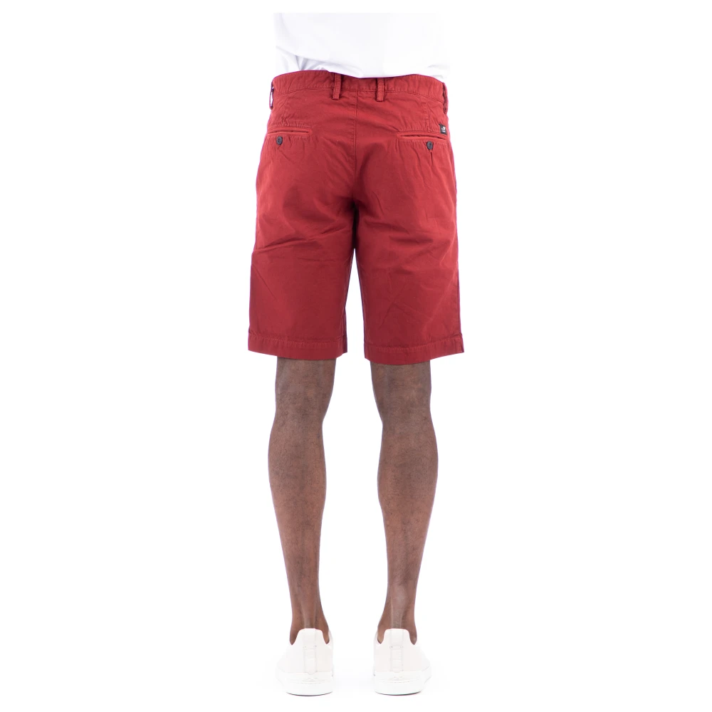 Mason's Rode Bermuda Shorts Washington Model Red Heren