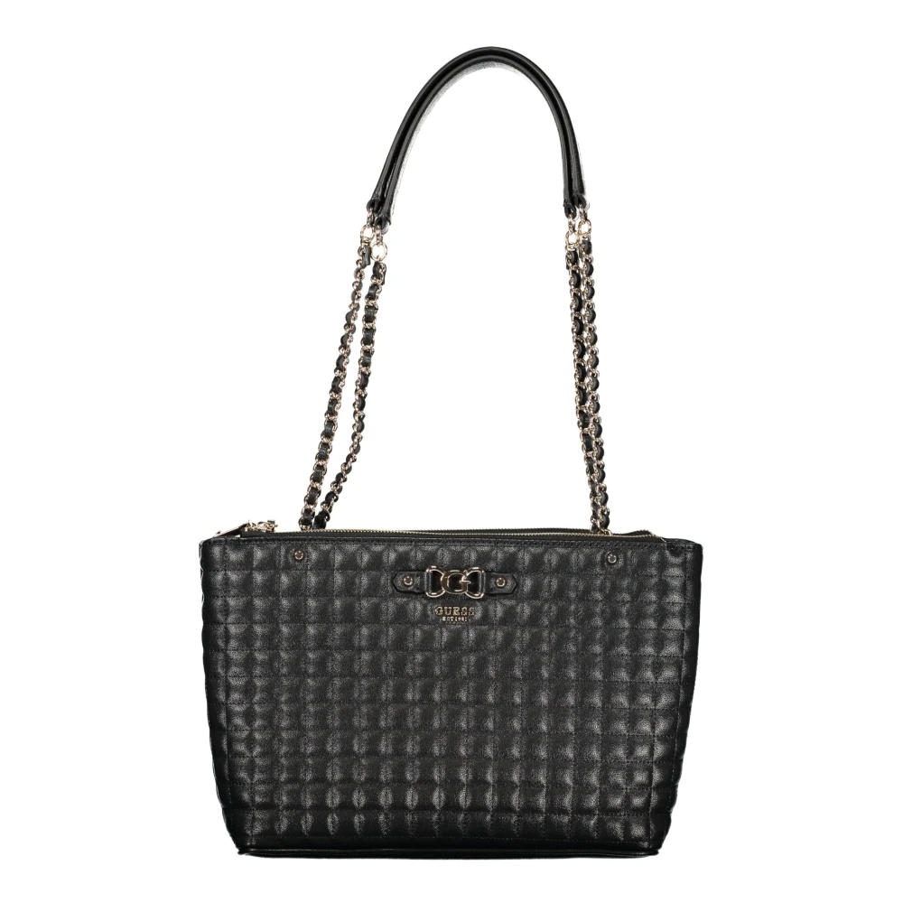 Guess Women's Black Shoulder Bags, One Size, Nadira Status Tote