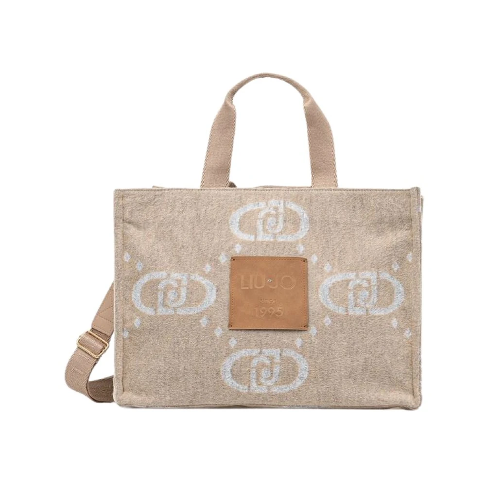 Liu Jo Women's Beige Shopping Bags, One Size, L Tote