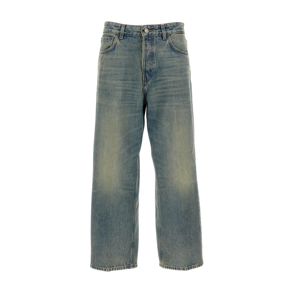 Haikure Women's Blue Straight Fit Jeans, W25, Straight Jeans