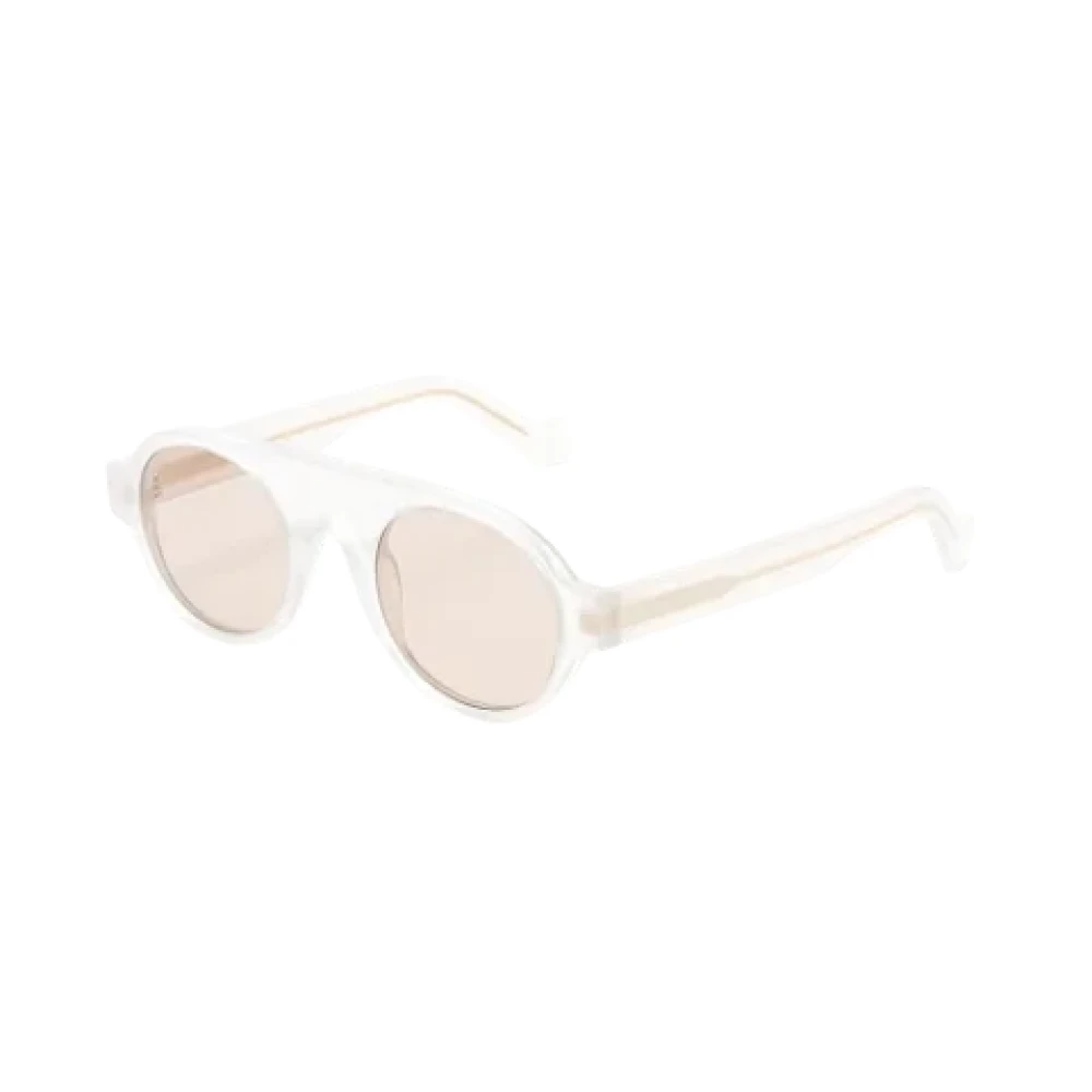 Loewe Pre-owned Plastic sunglasses White Heren