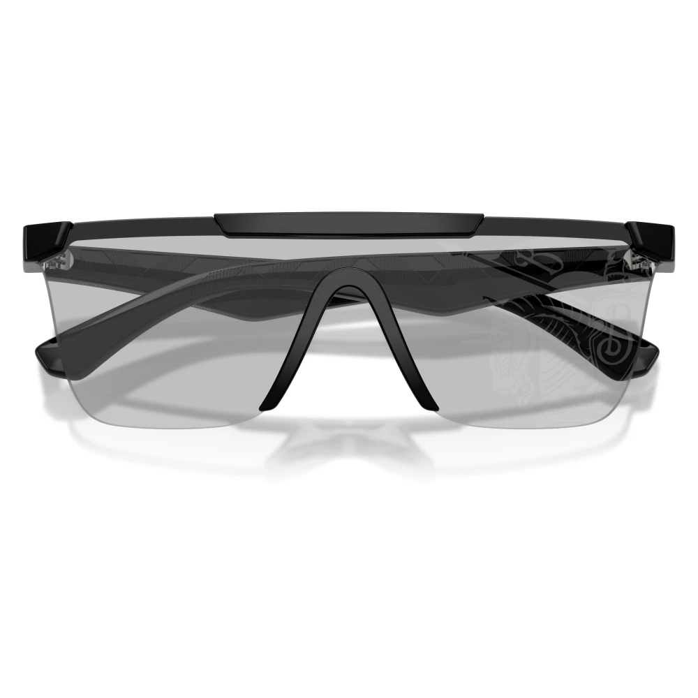 Burberry Unisex Black/Grey Be4480d 300169 Sunglasses Injected Squared Normal - Image 3