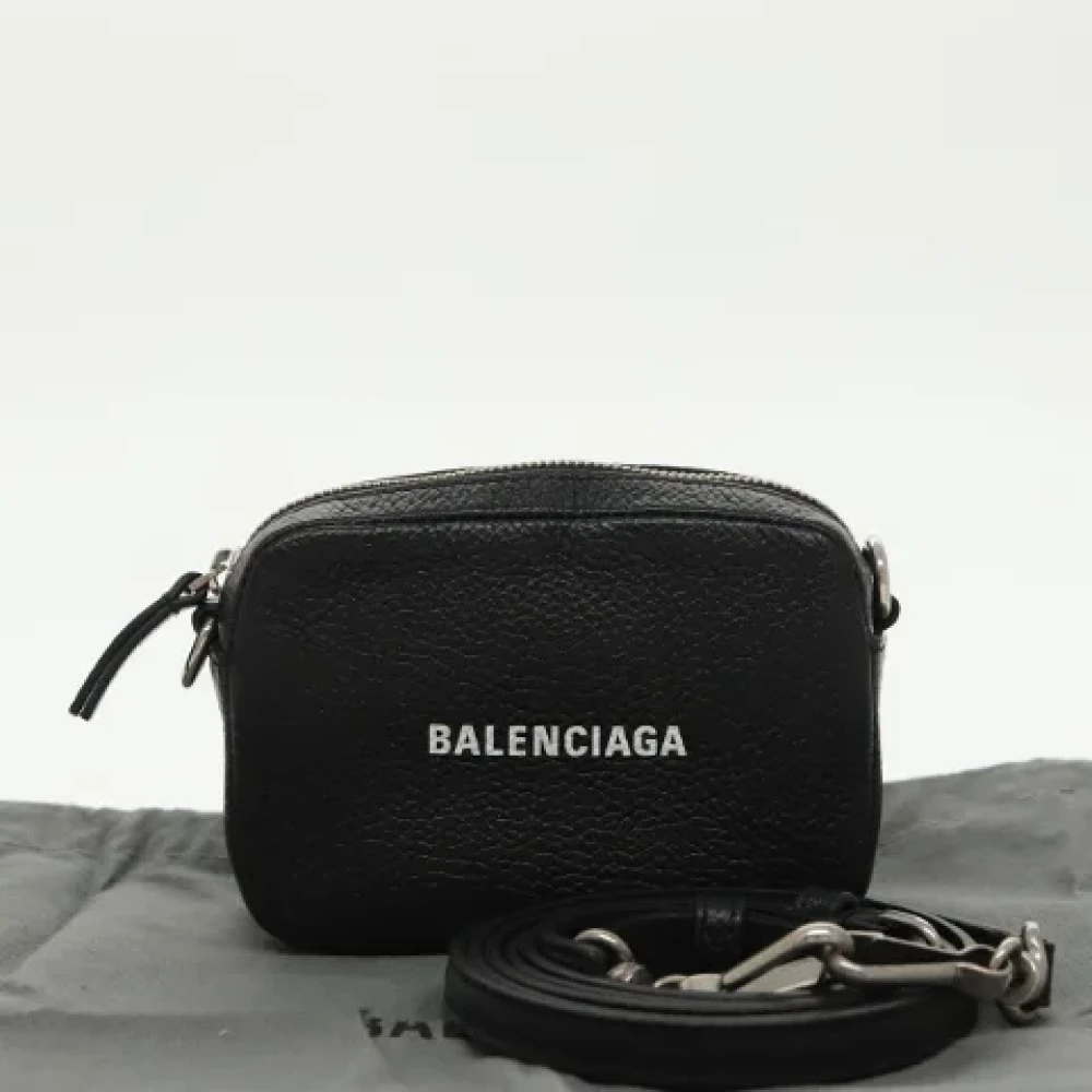 Balenciaga Vintage Pre-owned Leather balenciaga-bags Black Dames
