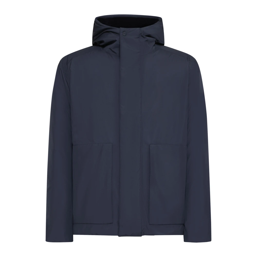 Herno Blauwe Laminar Jassen Blue Heren