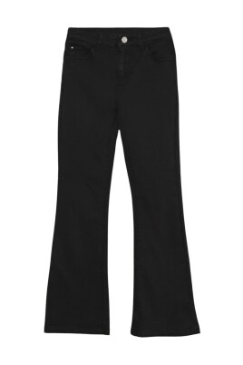 svarta-distressed-barn-denim-jeans