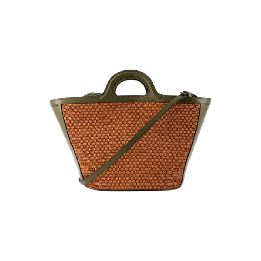 Marni Pre-owned Nylon handbags Brown Dames