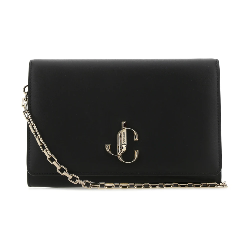 Jimmy Choo Stijlvolle Clutch Pochette Tas Black Dames