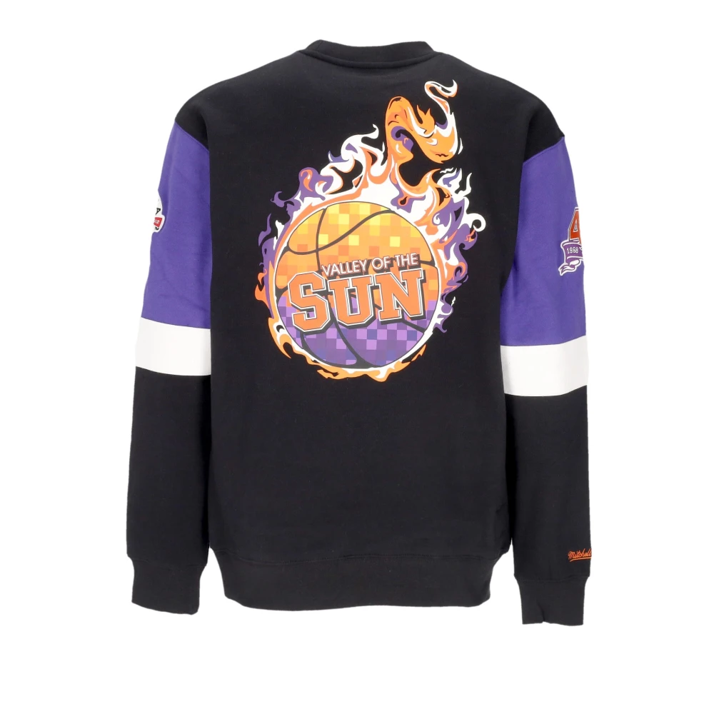 Mitchell & Ness NBA All Over Crew 3.0 Sweatshirt Multicolor Heren