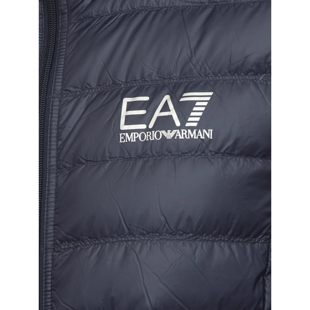 Emporio Armani EA7 Winter Jackets Blue Heren