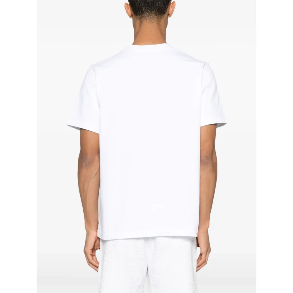 Casablanca Klassiek Wit T-shirt en Polo White Heren