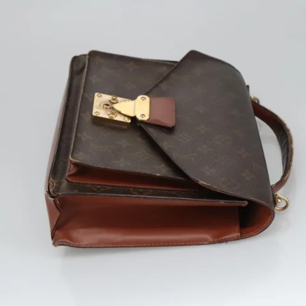 Louis Vuitton Vintage Pre-owned Canvas handbags Brown Dames