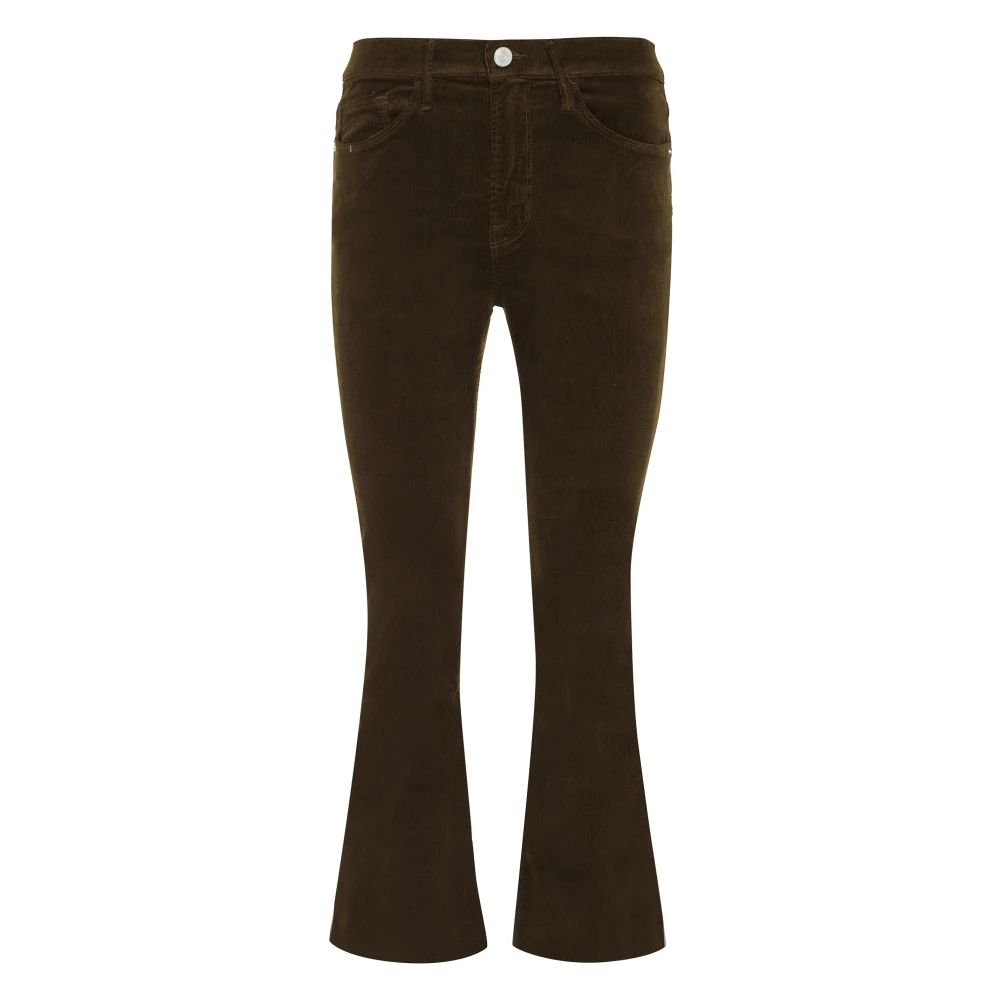 Trousers > Cropped Trousers - - Frame - Modalova