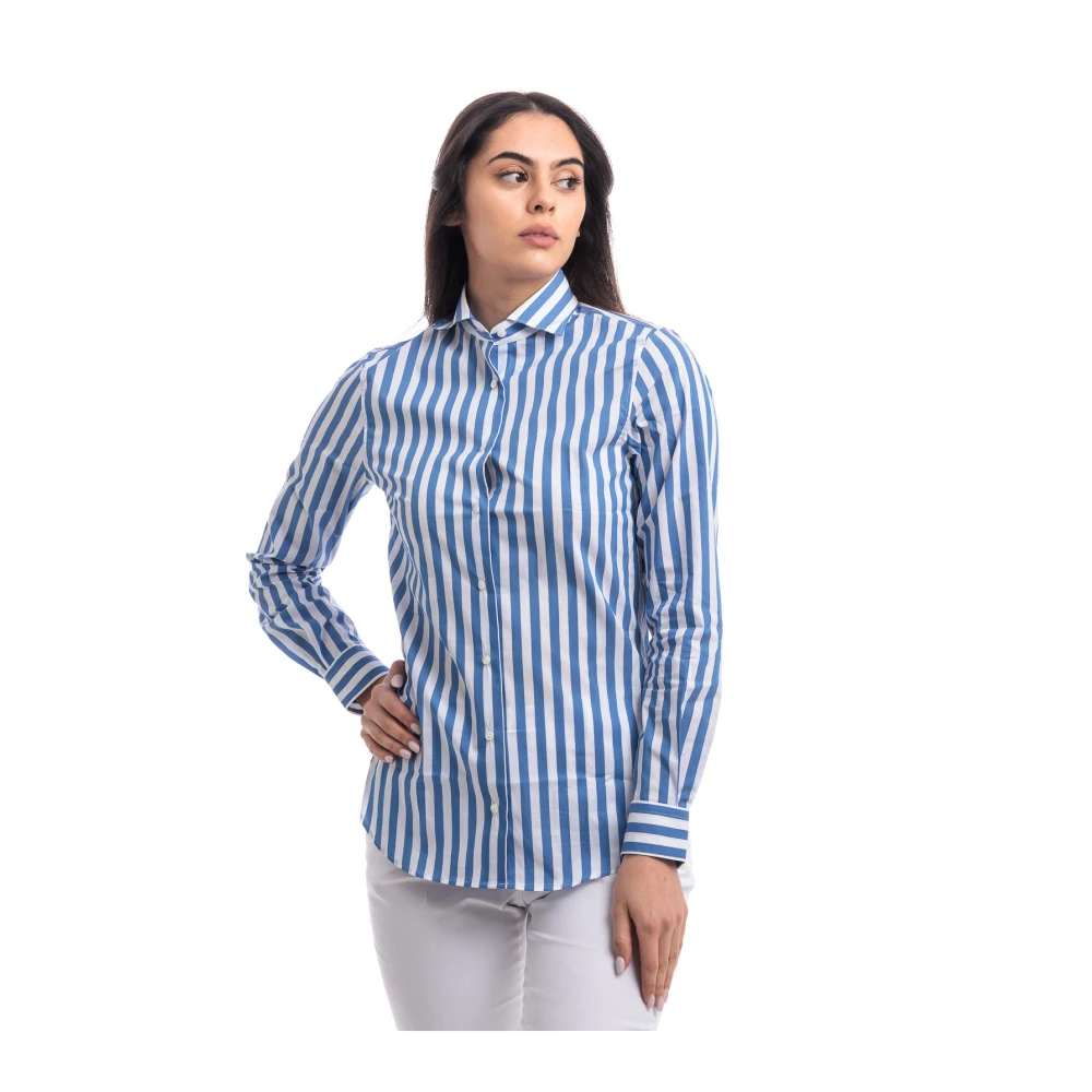 Xacus Slim Fit Overhemd Multicolor Dames