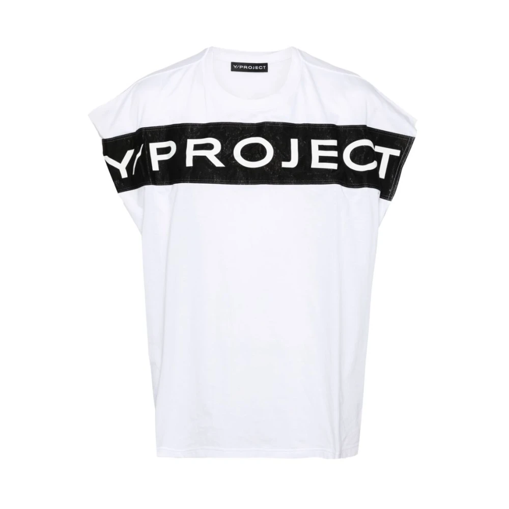 Y Project Witte T-shirt 204Ts010 J127 White Heren