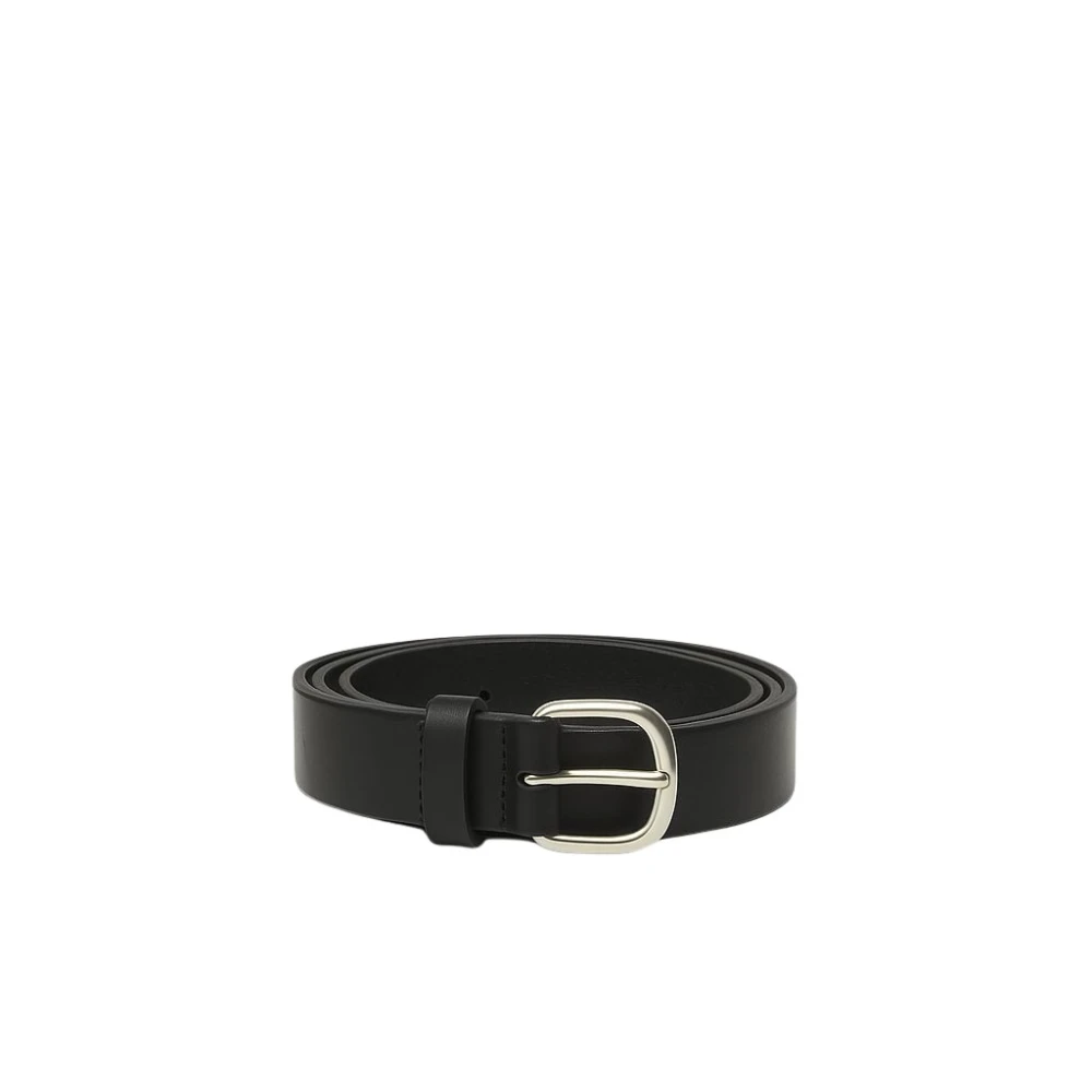 Orciani Men's Black Bull Soft Belt