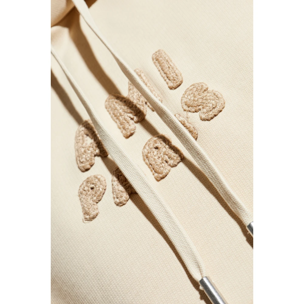 Ami Paris Hoodie Beige Heren