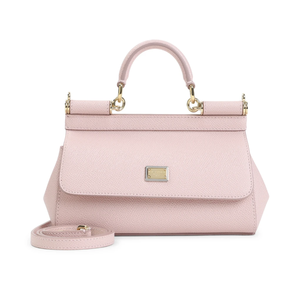 Dolce & Gabbana Women's Pink Small Sicily Handbag
