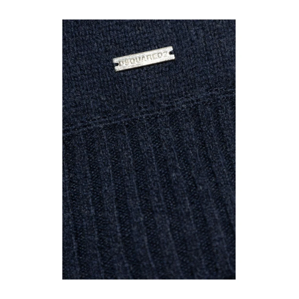 Dsquared2 Stijlvolle Pullover Sweater Blue Heren